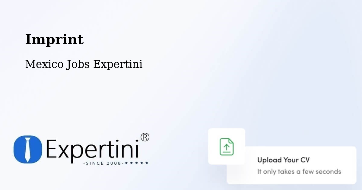 Imprint – Pesquería - Mexico Jobs Expertini